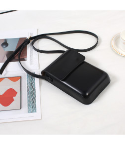 Shoulder Bag, Vertical Structured Box Bag in Solid Color - New Premium Flap-over Design Small Square Bag, Convertible to Crossbody