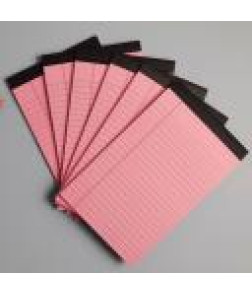 Ruled Notepad Easy-Tear: Student Vocabulary Book, Ruled Colored Notebook, Memo & Scratch Pad 12.7x20.3cm 