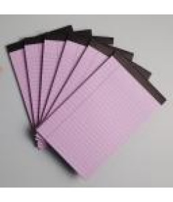 Ruled Notepad Easy-Tear: Student Vocabulary Book, Ruled Colored Notebook, Memo & Scratch Pad 21.6x27.8cm 