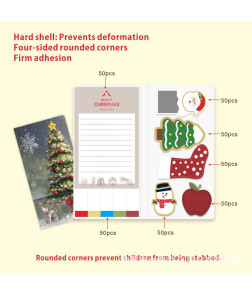 Sticky Notes, Christmas Theme,Christmas Gift