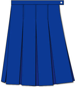 CARS Skirt G4-G10-Royal Blue
